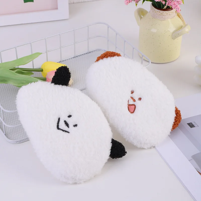 4pcs Small Dog Wallet Surprise Activity Store Benefits Little Bear Plush Wallet Card Bag Key Storage Bag Pencil Case Gift