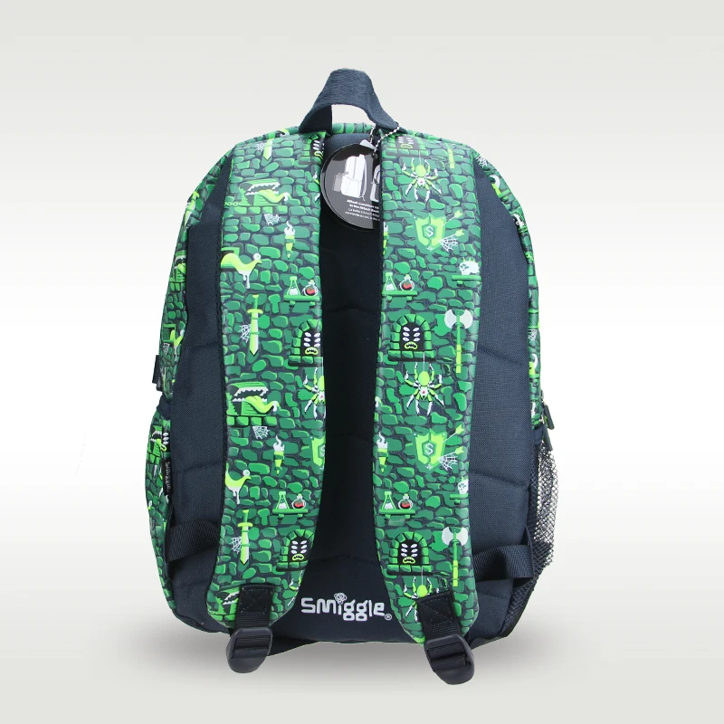 Mochila Original Infantil, Dragão Verde Suprimentos Papelaria, Austrália Smiggle, Hot-selling, Mochila do Menino, Legal