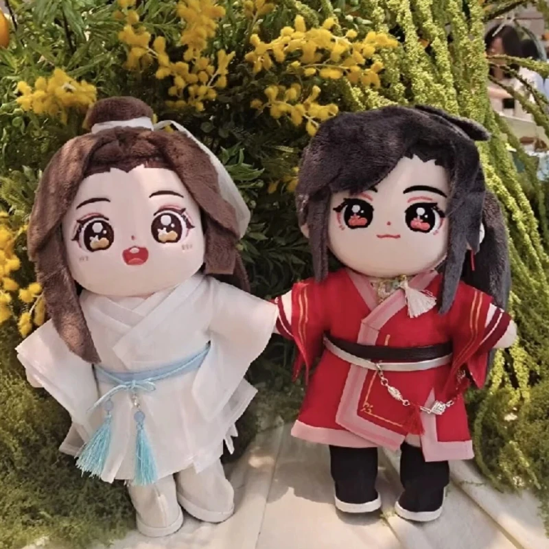

Tian Guan Blesses Xie Lian Flower City With Cute Cotton Dolls And Interchangeable Accessories. Handmade Dolls Are Suitable As Ho