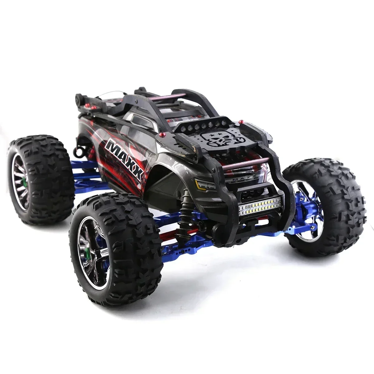 4 peças 1/8 pneus de buggy 156mm roda 17mm hex para losi lmt arrma kraton trxs maxx e-revo kyosho eua-1 monster truck peças de atualização