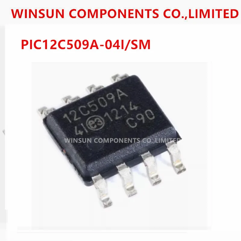 (5piece)100% new imported original  PIC12C509A-04I/SM SOIC-8 microcontroller/8-bit