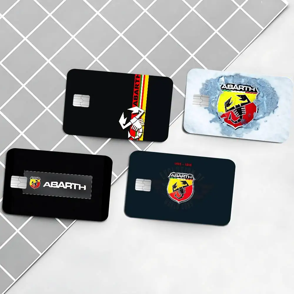 Bath Mats A-AbarthS-S 100% Hot Sale Amine Credit Debit Bank Card Bus Card Film Skin Sticker