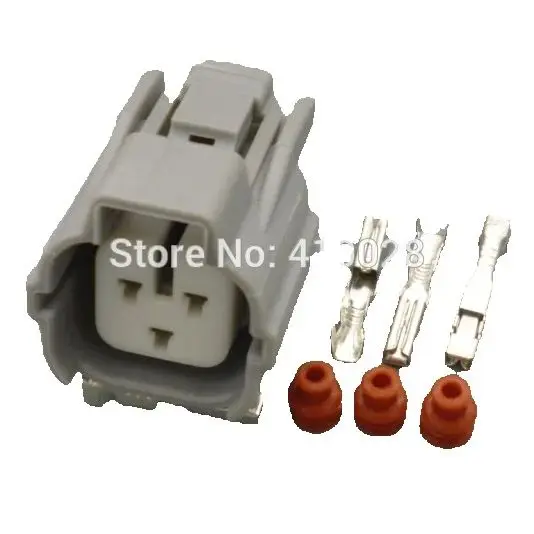 Worldgolden 5/30/100 juegos 3P 2,0mm enchufe de eje de leva para Toyota enchufe modificado conector de motor Toyota con terminales
