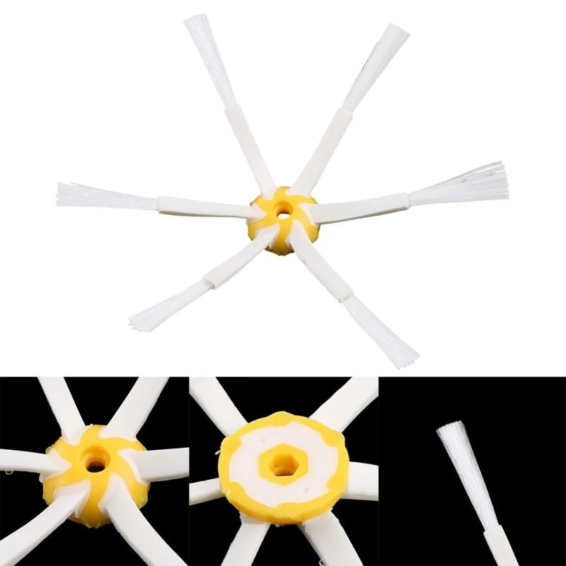 6 Armed Side Brush for iRobot for Roomba 500 600 700 series New