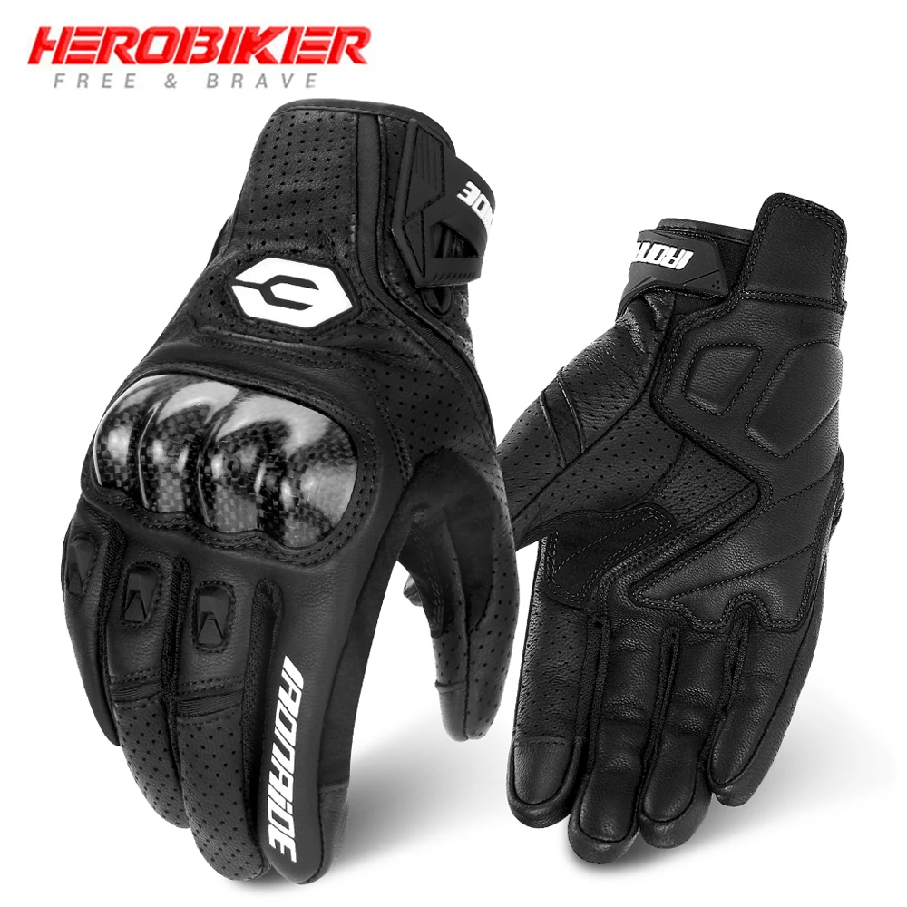 

Motorcycle Gloves Breathable And Anti Fall Riding Gloves For All Seasons Off-road Motorcycle Touch Screen And Anti Slip Gloves
