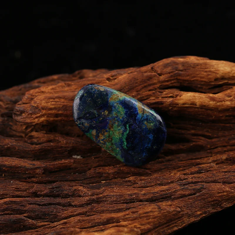 B&F Handmade Chrysocolla Pendants, Genuine Natural stones beads, Unique Stones for jewelry & DIY Earring Beads