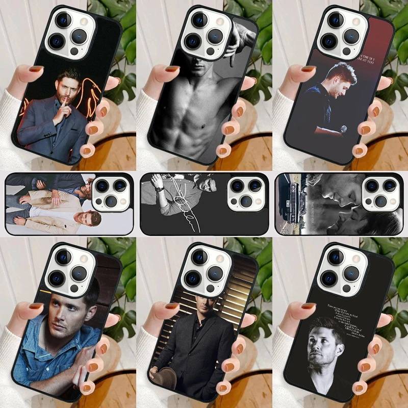 Supernatural Jensen Ackles Phone Case For iPhone 16 15 SE2020 14 Max 6 7 8 Plus 11 12 13 Pro Max Mini Phone Cover coque