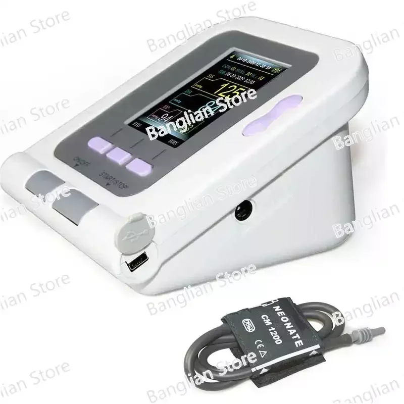 Digital Veterinary NIBP Animal Dog Cat Blood Pressure Monitor Pets Probe Animal for VET