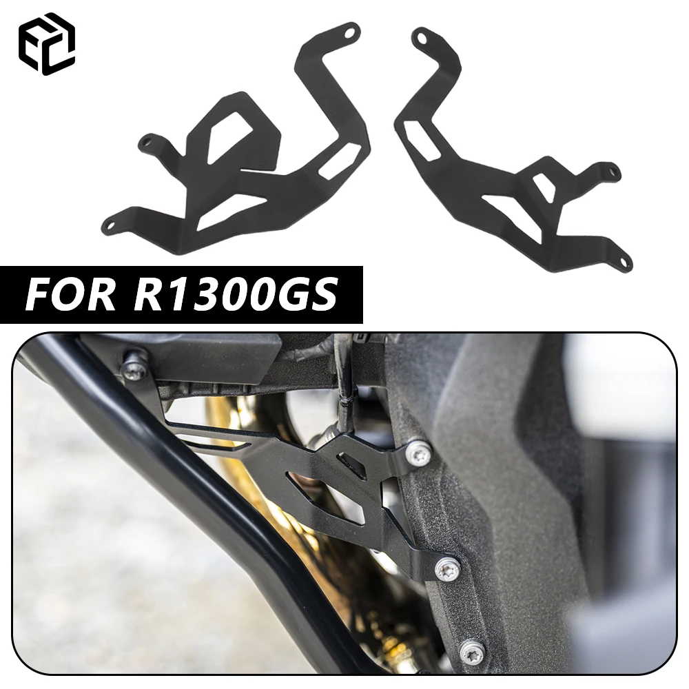 Motorcycle Accessories For BMW R1300GS R 1300 GS Oxygen Sensor Guard Engine Side Cover Protection Stents CNC Aluminium