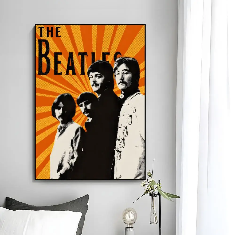 Klassisches Band-Poster von The Beatles, Wandkunstdruck, dekoratives Wandbild, Heimdekoration, Geschenk, ungerahmt – Detail 20
