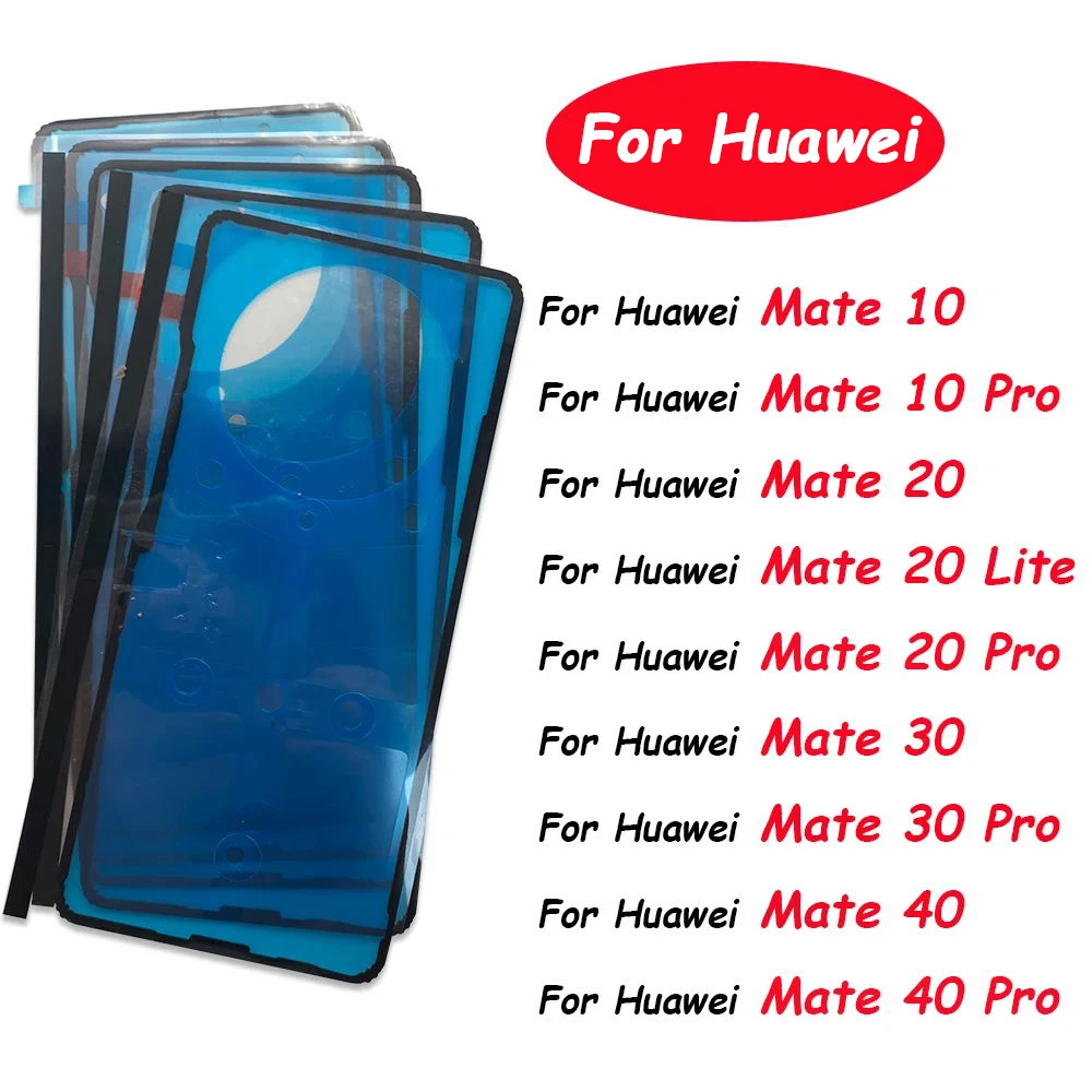 

Adhesive Sticker Back Housing Battery Cover Tape Waterproof For Huawei Mate 40 30 20 Lite 10 Pro Battery Door Adhesive Glue Tape