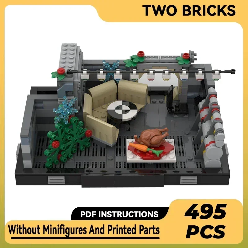 Star Movie Modello Moc Mattoni da costruzione UCS Falcon Tecnologia di vacanza Blocchi modulari Regali Giocattoli di Natale Set fai da te Assemblaggio