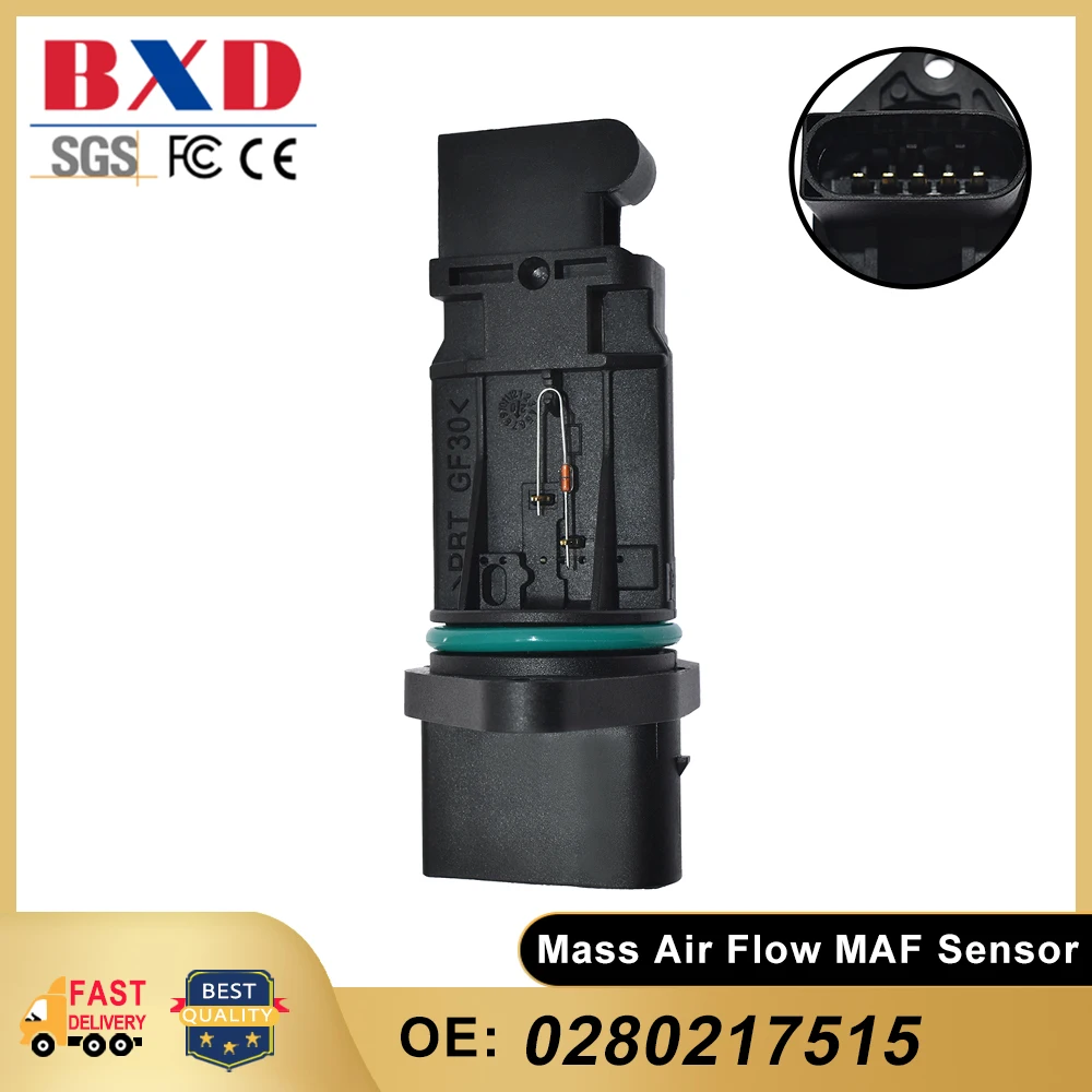 Mass Air Flow MAF Sensor 0280217515  for Mercedes-Benz E320 ML320 V6 98-06