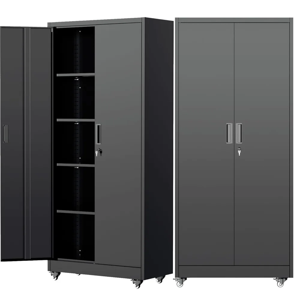 73" Metal Storage C…