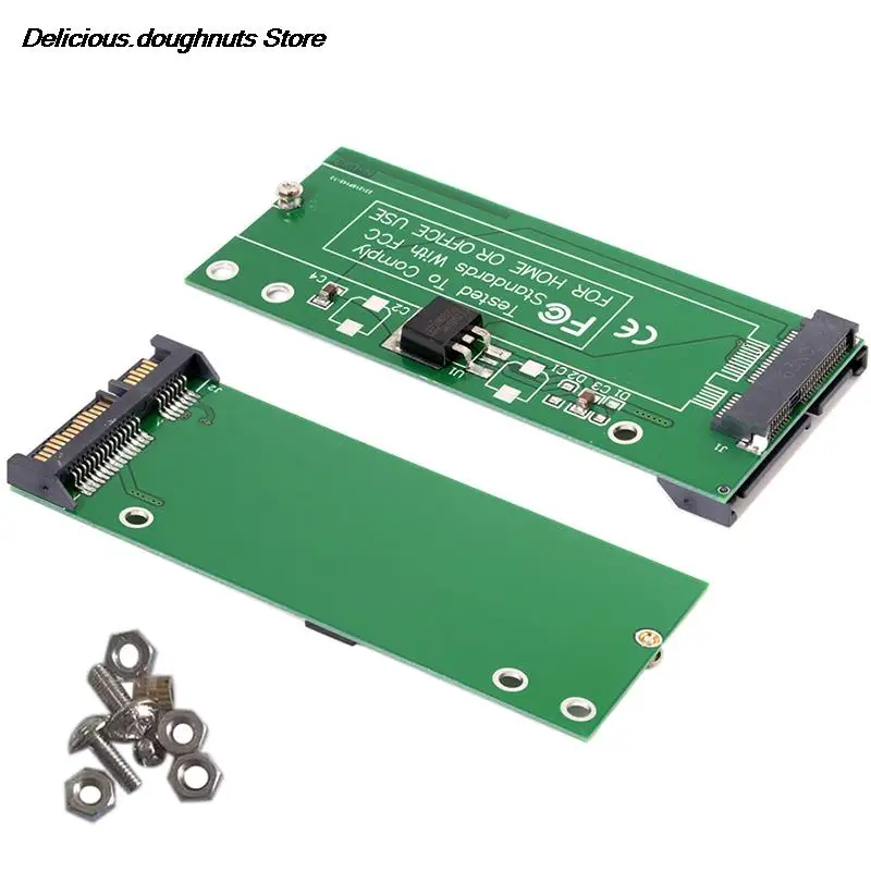 SATA Mini PCI-E Assembleia PCBA, 22P, 7 + 15 para MSATA, apenas para UX31, UX21, XM11, SSD Solid State Disk, Novo