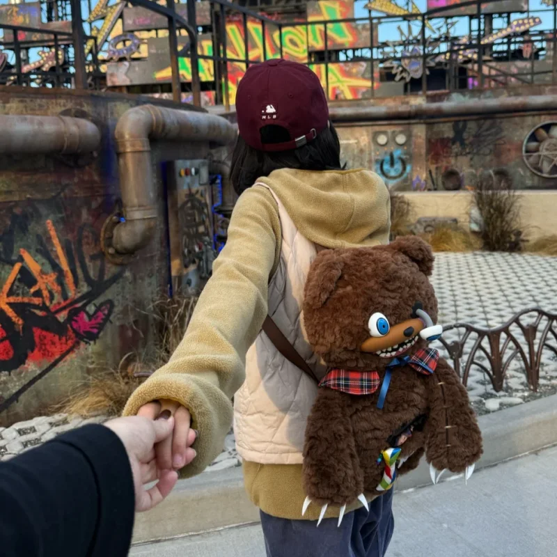 Halloween hamikuma Hamikuma Orso Peluche Bambola Moda alla moda Zaino carino per ragazzo e ragazza Regalo Nuovo prodotto in magazzino autentico