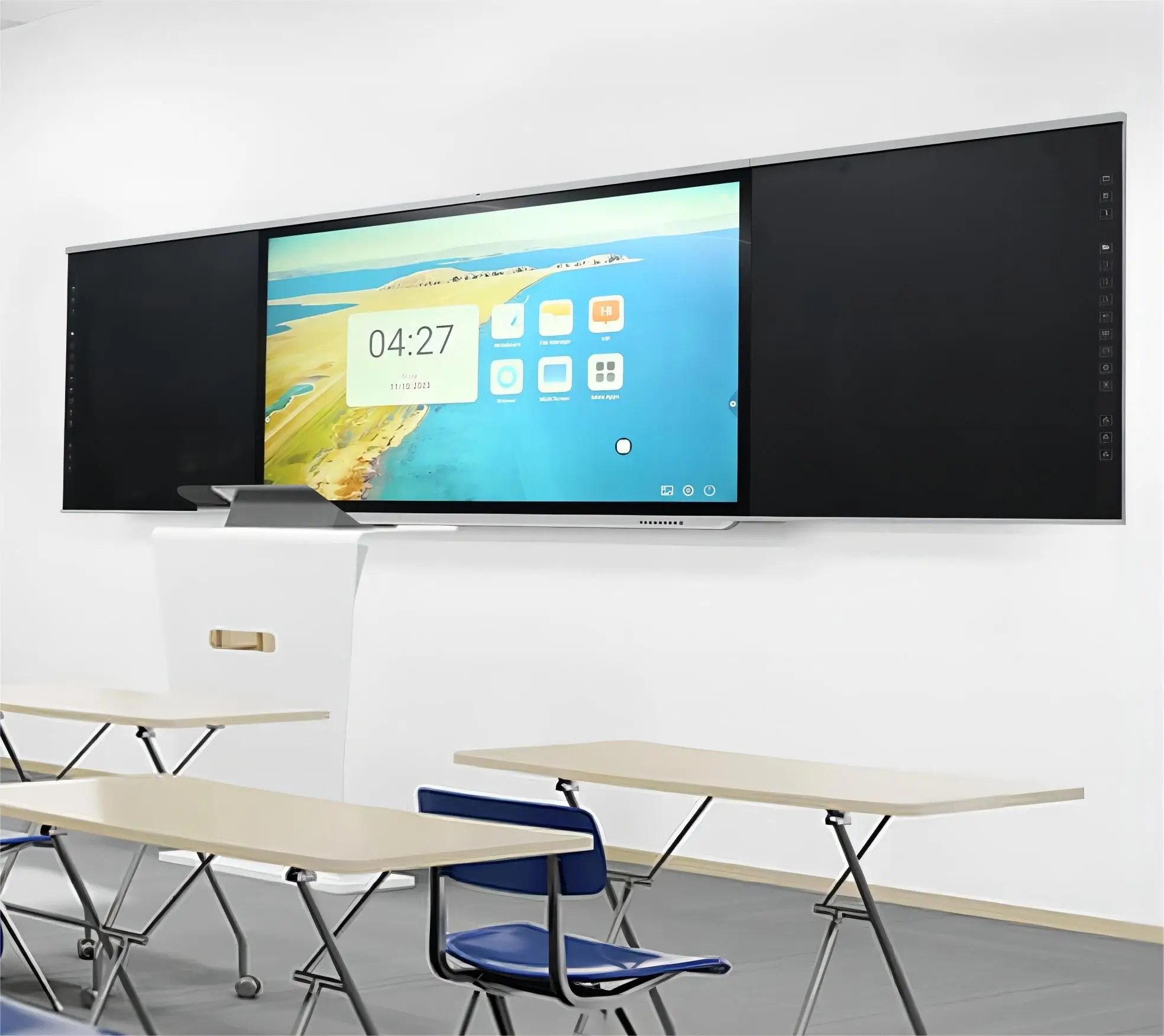 86 Inch Touch Screen Nano Interactive Whiteboard Smart Blackboard For Teaching