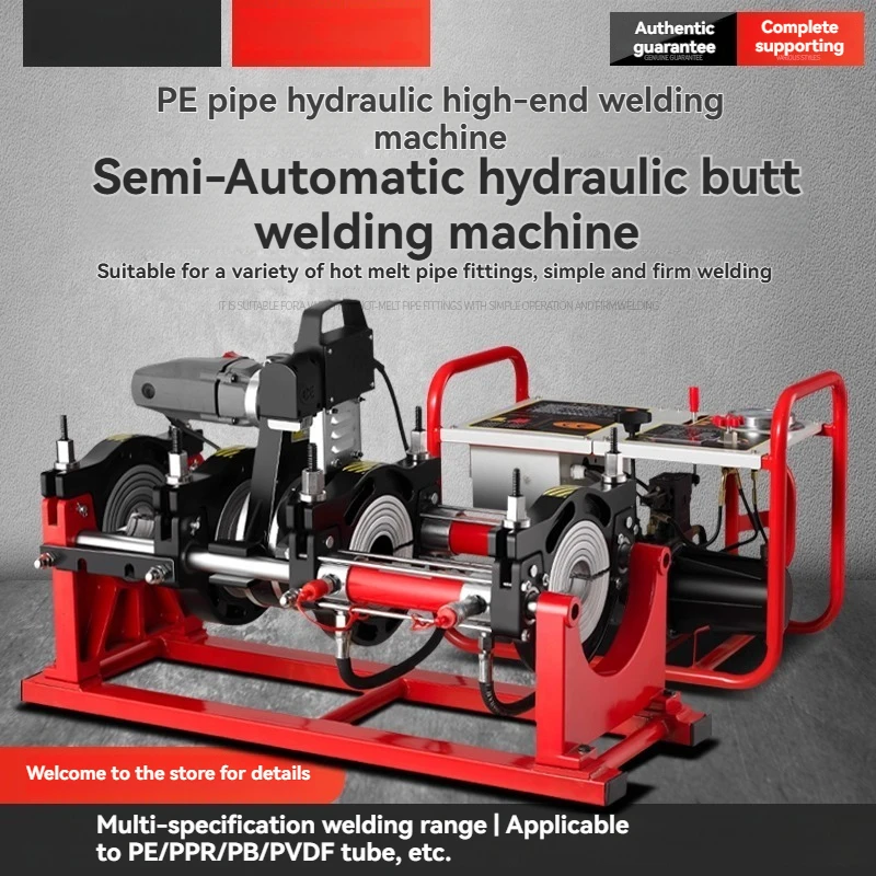 160-355 hydraulic high configuration Hydraulic  Pe Butt Welding Machine Pipe Welder Hot Melt Machine Welded Pipe Butt Machine