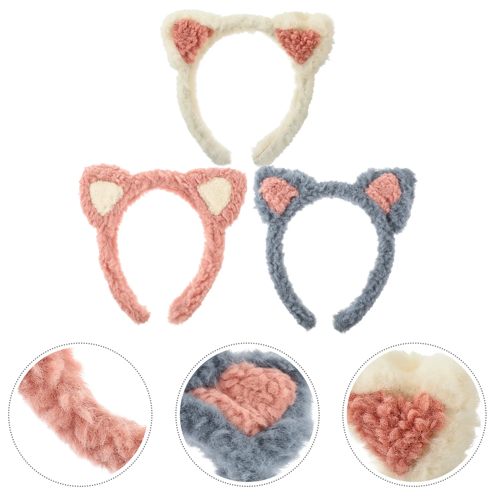 Make up Hair Headband Women Makeup Cat Ear Skincare Women's Face Washing Hairband