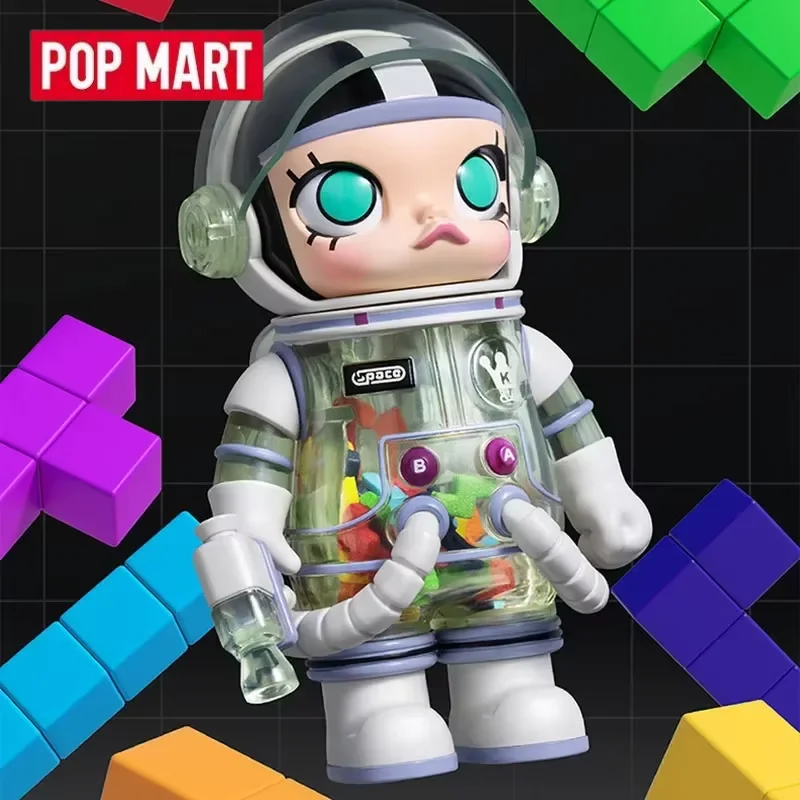 

POP MART MEGA SPACE MOLLY 100% СЕРИЯ 3, слепая коробка, загадочная коробка, сумка для догадок, игрушки, кукла, милая аниме-фигурка, украшения для рабочего стола
