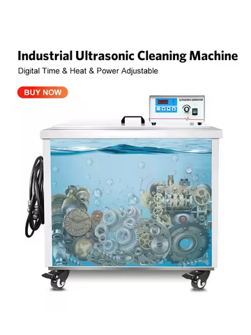 GENENG Industrial Ultrasonic Cleaner 360L/175L/88L Engine Mold Oil Ultrasound Metal Bath Cleaning Lab Sonic Washing Machine
