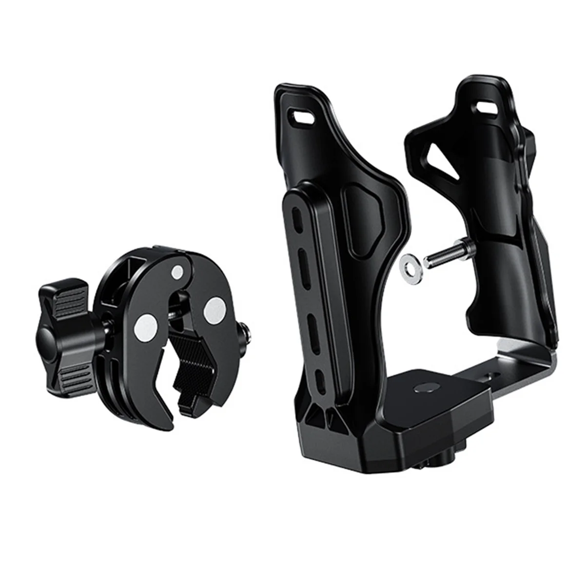 HOT Kewig Anti-Theft รถจักรยานยนต์ถ้วยผู้ถือ, ขนาดใหญ่พิเศษปรับขนาดผู้ถือขวดน้ําจักรยานสําหรับ 50 มม.-90 มม.ขวด