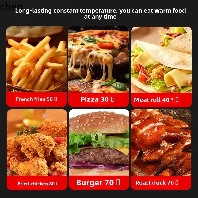 H20- thermal insulation display cabinet electric heating constant temperature fresh-keeping fried  tart shop cooked food cabinet