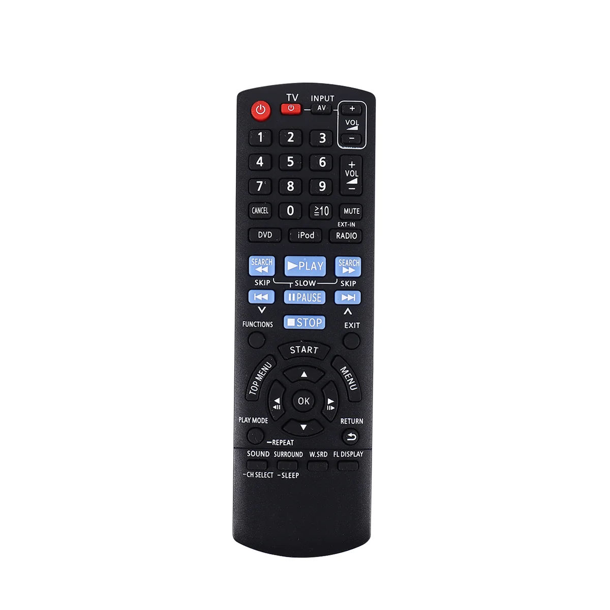 New Replacement Remote Control for Panasonic Home Theater N2QAYB000623 SC-PT760 SA-PT940 Fernbedienung