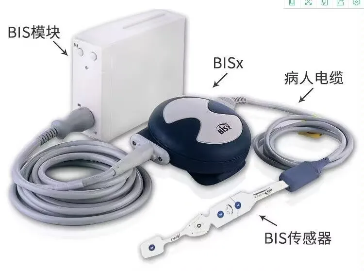 bispectral index of brain waves, the Bis engine, the EEG monitoring module