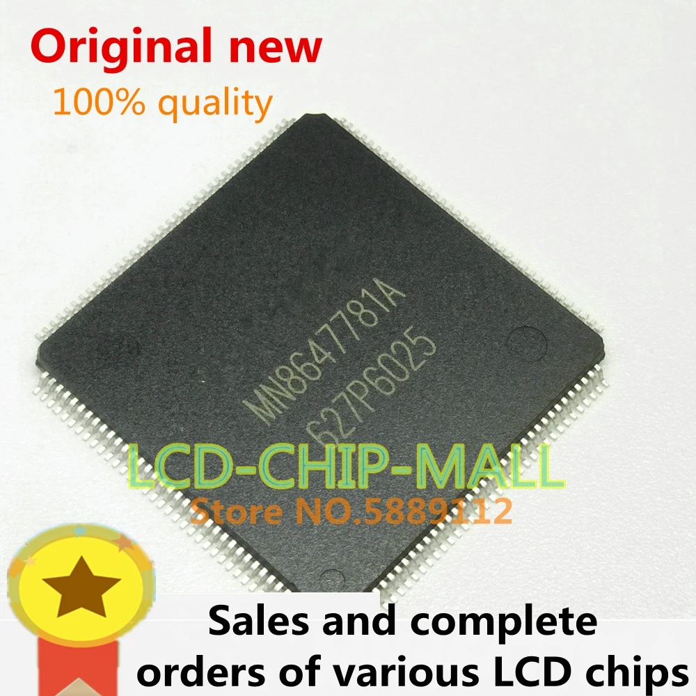 1PCS  MN8647781A MN8647781 8647781 TQFP144 CHIPS  in stock 100%good