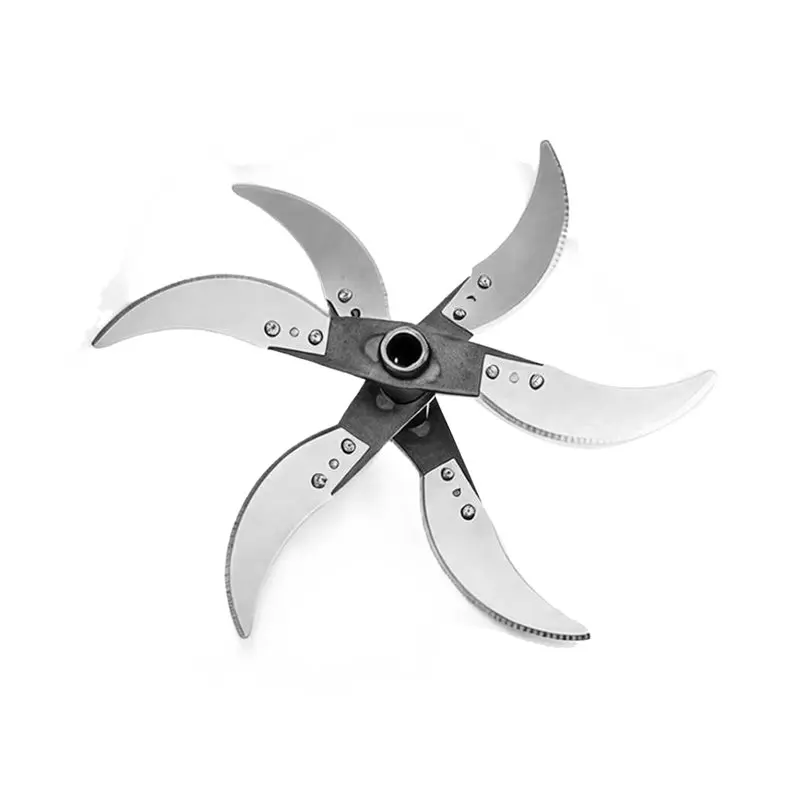 【comely】vegetable-shredder-set-with-12-mounting-holes-adjustable-diameter-household-farming-grass-shredder-knife-blades