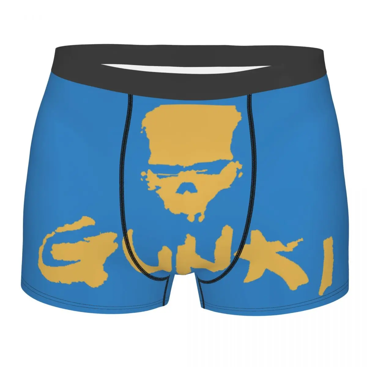 Fashion Gunkis Fishing Boxers Shorts Panties Male Underpants Comfortable Fish Rod Briefs Underwear