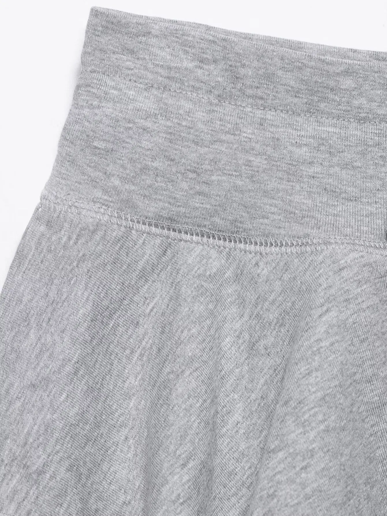 HH Damen Stufenrock mit Rüschen, Grauer Minirock mit Kordelzug und Hoher Taille, Niedlicher Y2K Preppy Casual Streetwear & Ausgeh-Rock – Detail 7