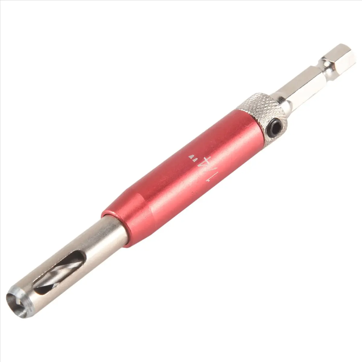【Multifunctional】 Self Centering Drill Bit Set 1/4Inch Hex Shank Bit, 5/64In to 1/4In Center Drill Bit Set Custom Hinge Drill Bi