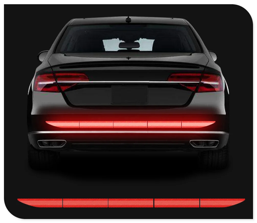 Autocollant réfléchissant pour voiture, bande d'avertissement pour coffre, pour Suzuki Aerio Ciaz Equator Esteem Forenza Forsa Grand