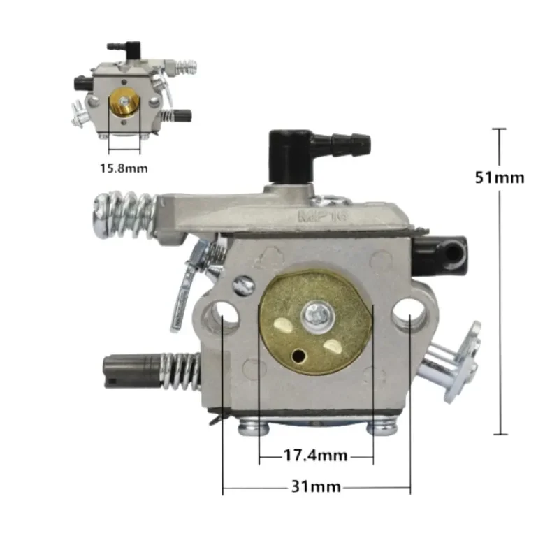 S Thil Bon Go 3 Mp16 Wal Bro Chainsaw 4500 5200 5800 45cc 52cc 58cc Chainsaw Carburetor Genuine Hot Selling