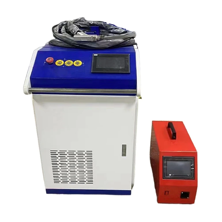 Portable 4-in-1 Water-Cooled Mini Hand-Held Laser Welding Machine 1500W Power New Condition