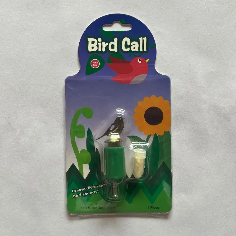 New New 1Pcs Hand Twisted Sound Maker Wooden Bird Whistle For Adults Beginners Bird Calling Training Outdoor Survival Hunting