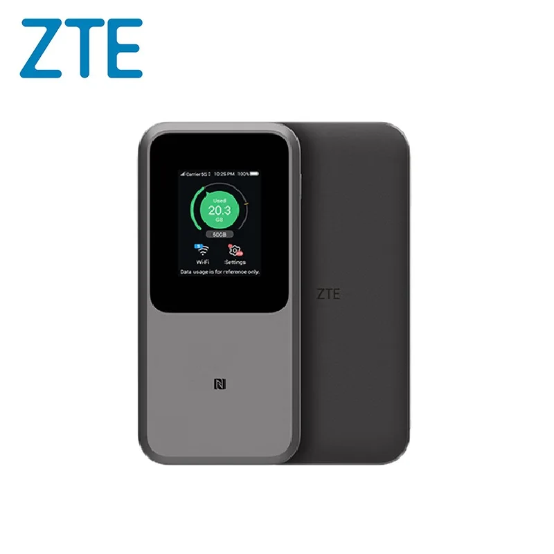 NEW Original ZTE MU5120 Portable WiFi 5G Router  WIFI 6 10000mAh 3600Mbps NSA+SA Mobile Hotspot 5G Router With Sim Card Slot