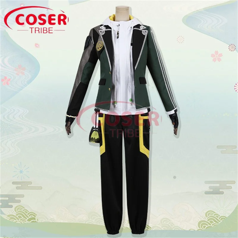 COSER TRIBE Anime Game  Touken Ranbu Kuwana Gou casual clothes  Halloween Carnival Role CosPlay Costume Complete Set