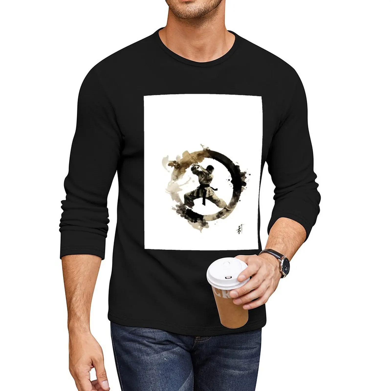 Martial Arts - Balance and Harmony Long T-Shirt new edition t shirt mens plain t shirts