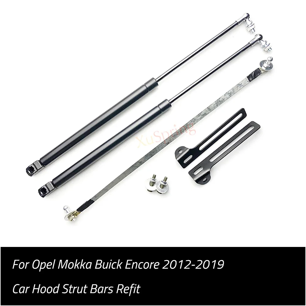 For Opel Mokka Buick Encore 2012-2019 Front Hood Engine Supporting Hydraulic rod Lift Strut Spring Shock Bars Bracket