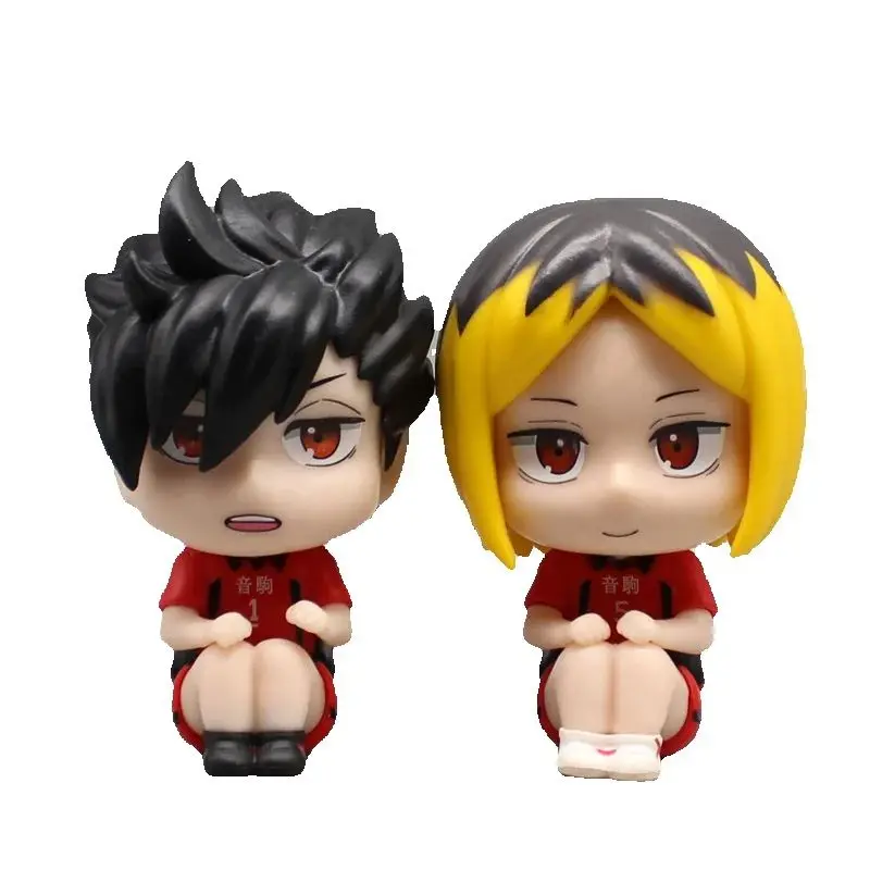 TAKARA TOMY Haikyuu Tetsurou kuroo Kozume Kenma 2X Figurine Selectible , 11cm ハイキュー Animation Figure Anime Model Ornament Doll