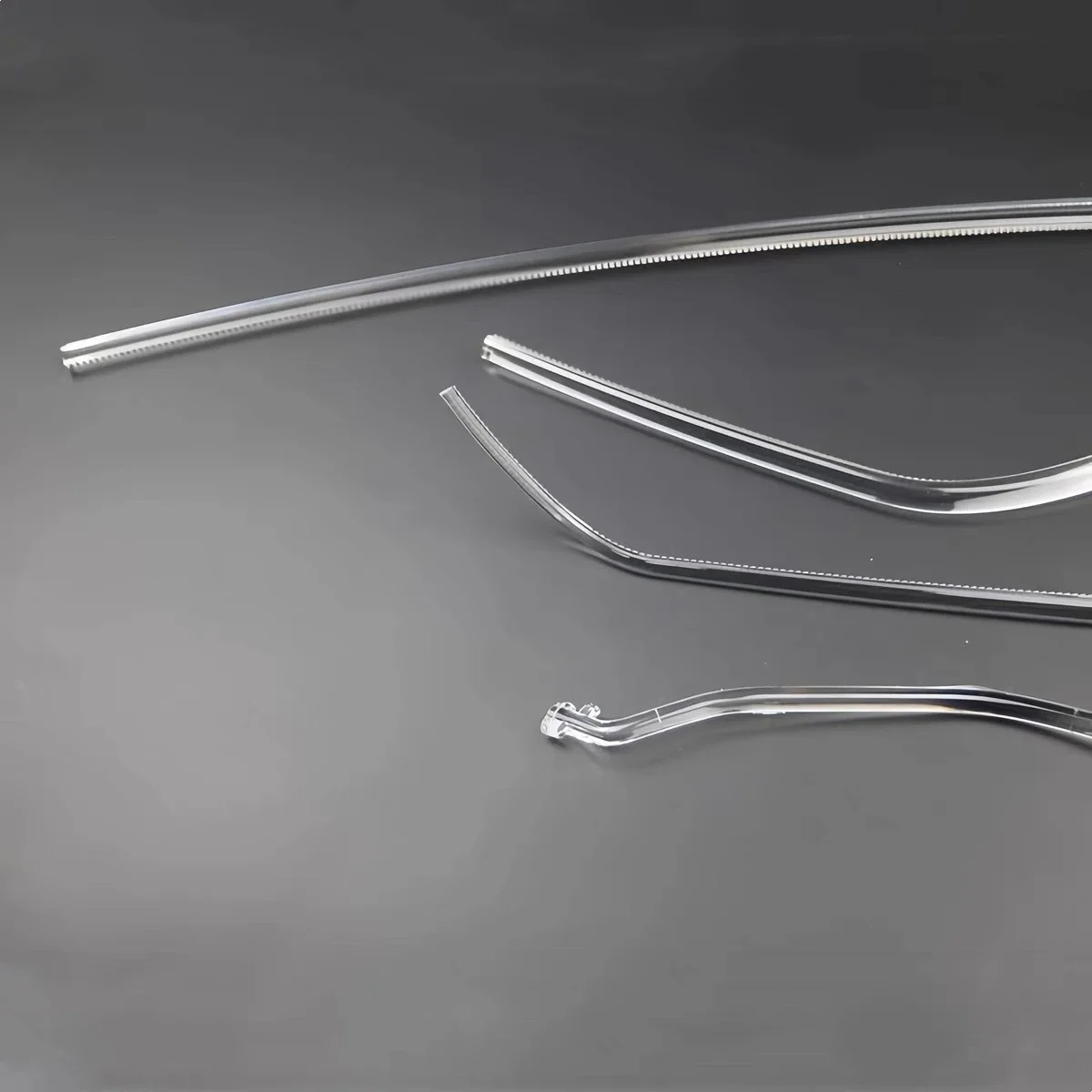 NEW For AUDI A4 B9 PA B10 2017 2018 2019 Headlight DRL Tube Light Bars Acrylic Tube LED Fiber view 6
