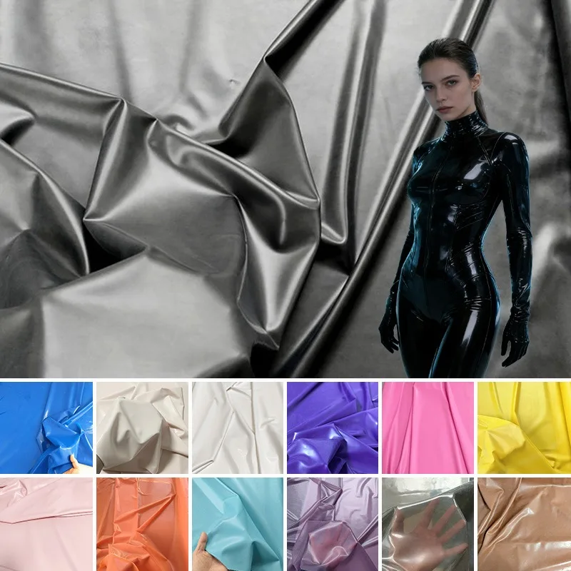 100/300cm Latex Rubber Sheet Elastic Smooth Waterproof Fabric for DIY Sewing Dress Costume Oil Mattress Bed Cover