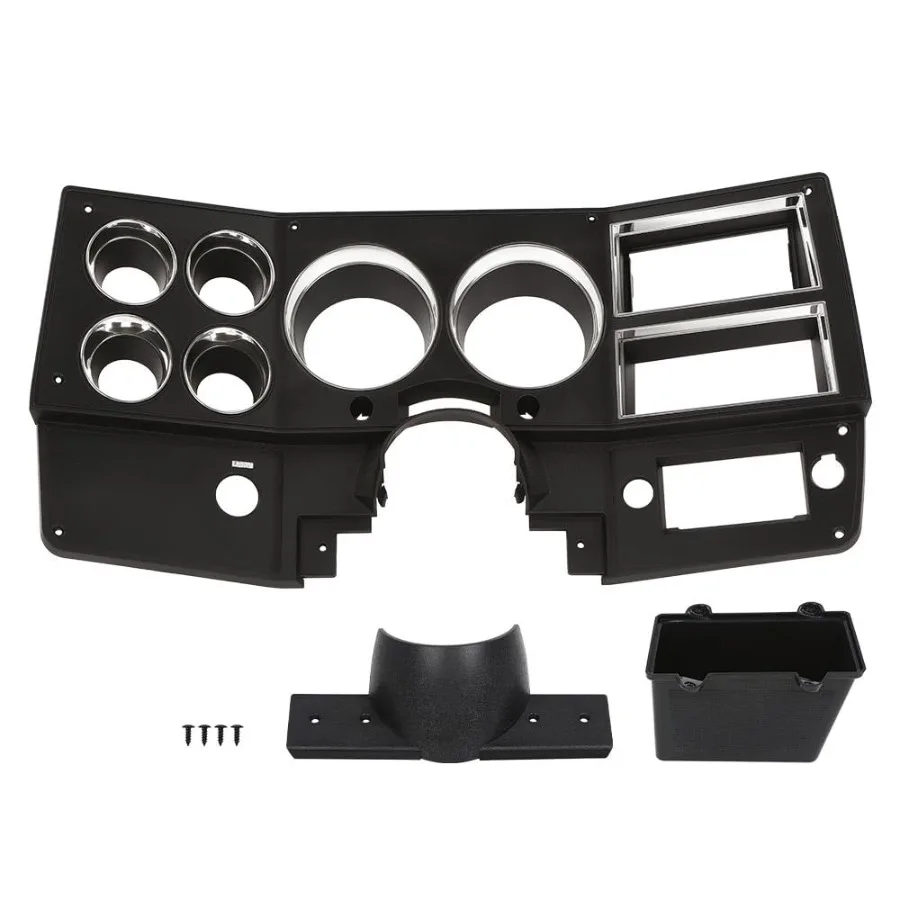 

GPLUS Dash Bezel with Lower Column Cover and Storage Box for Chevy GMC Truck Blazer Suburban 19841987 Models Without A C and Wi