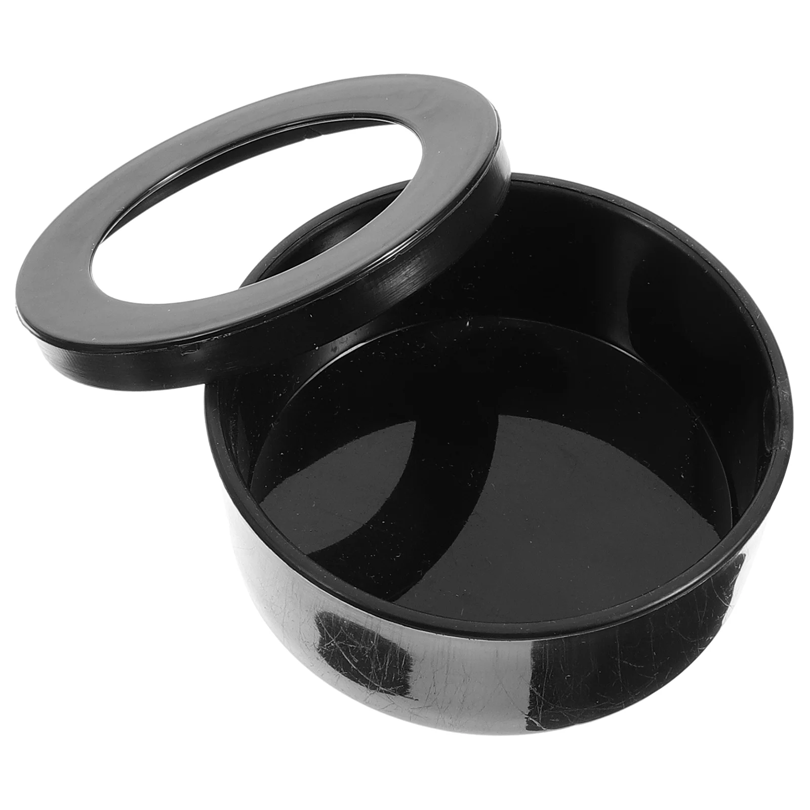 

Reptile Feeding Bowl Circular Escape Proof Pet Food Container for Snake Lizard Spider Tortoise Plastic Large Size Water