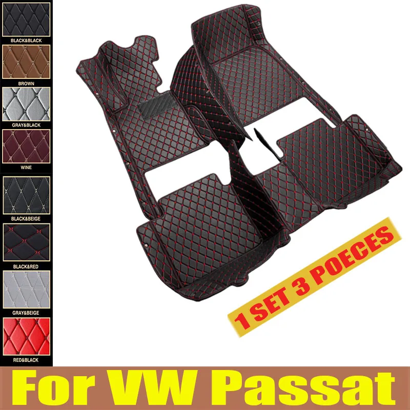 

Car Floor Mats For VW VW Passat 2011 2012 2013 2014 2015 2016 2017 Custom Foot Pads Carpet Cover Interior trunk mat