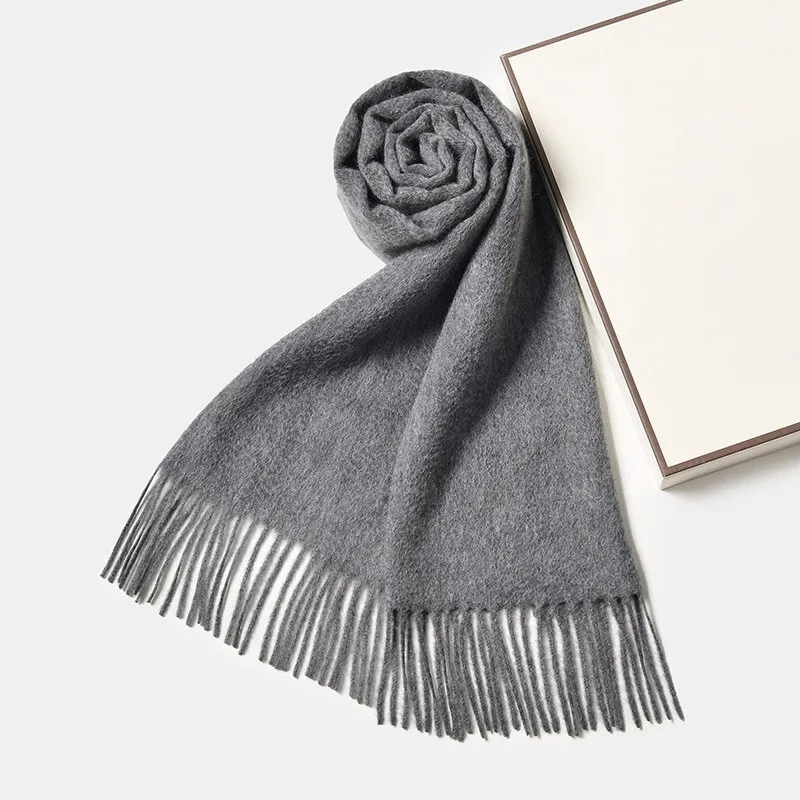 100% cashmere scarf women's winter and winter with coat can be wrapped and draped