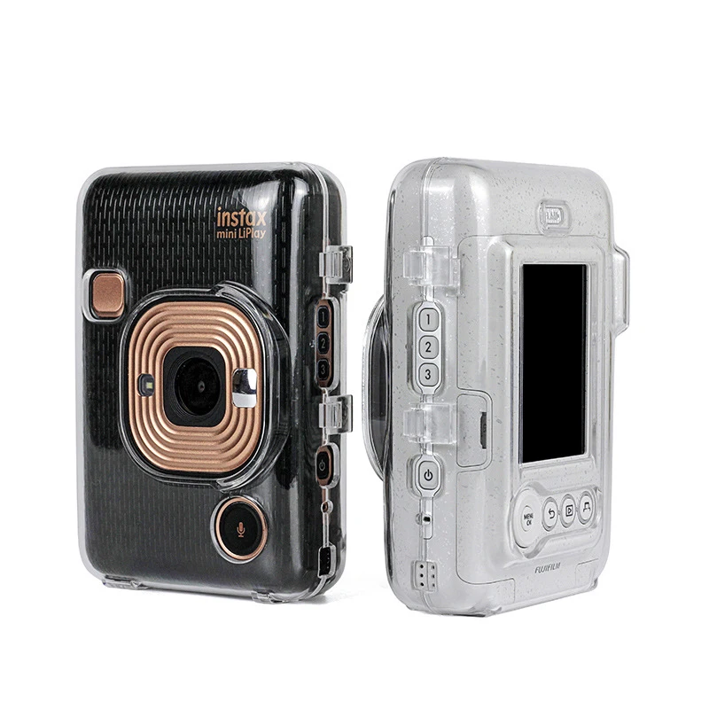 Transparent Cover Camera Accessories For Fujifilm Instax Mini Liplay Camera Crystal Case Clear Water Case